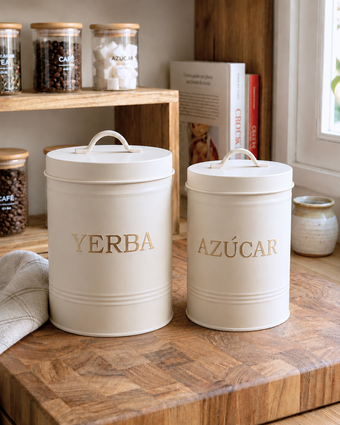 Tachos de Azucar y Yerba