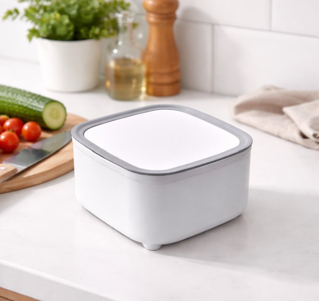 Cesto de mesa blanco
