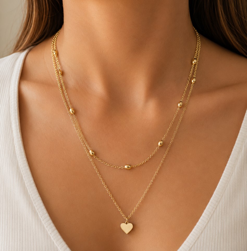 Cadenita de corazón