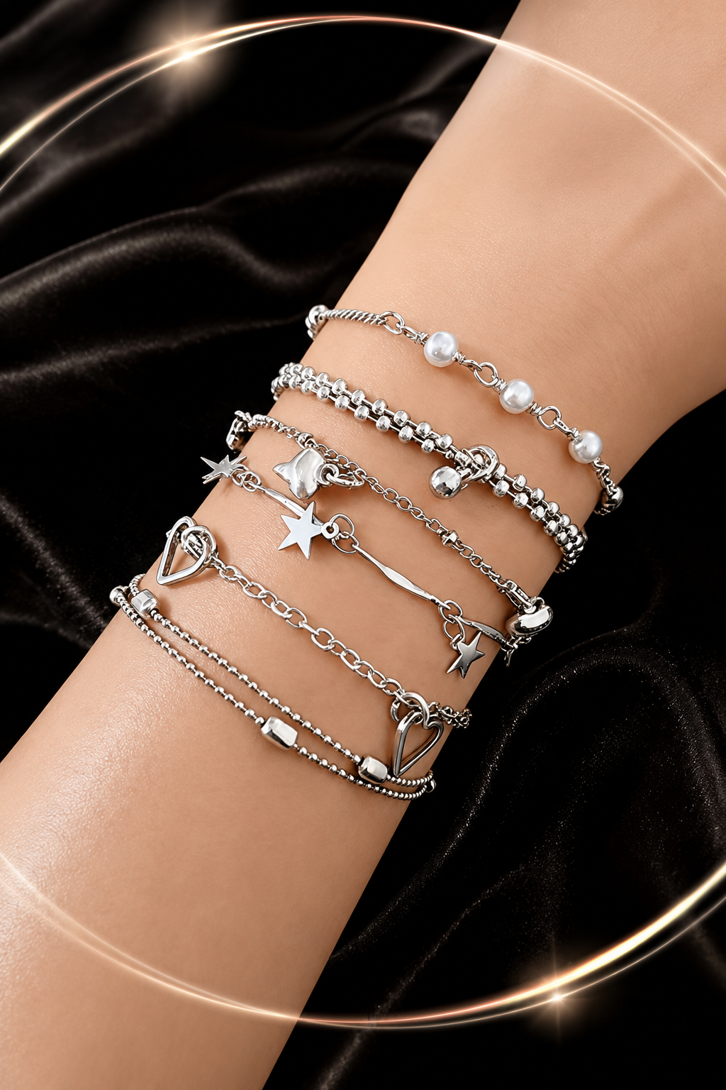 pulsera plateadas precio por unidad
