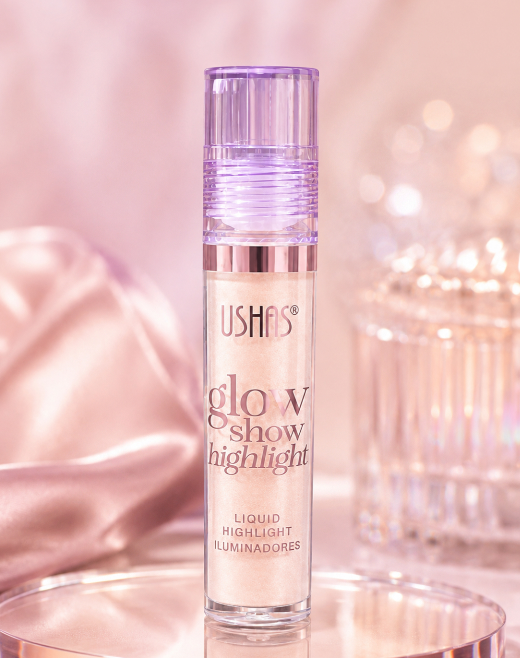 ✨ Glow Show Highlight – Iluminador Líquido USHAS