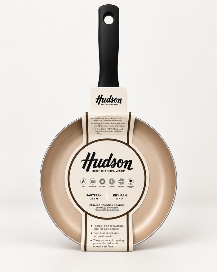 Sartén Hudson 22 cm Antiadherente Cerámico