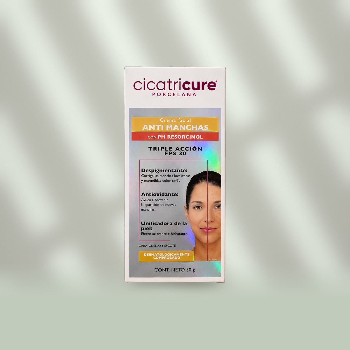 Crema Antiedad Protector Fps 30 Cicatricure Porcelana 50g