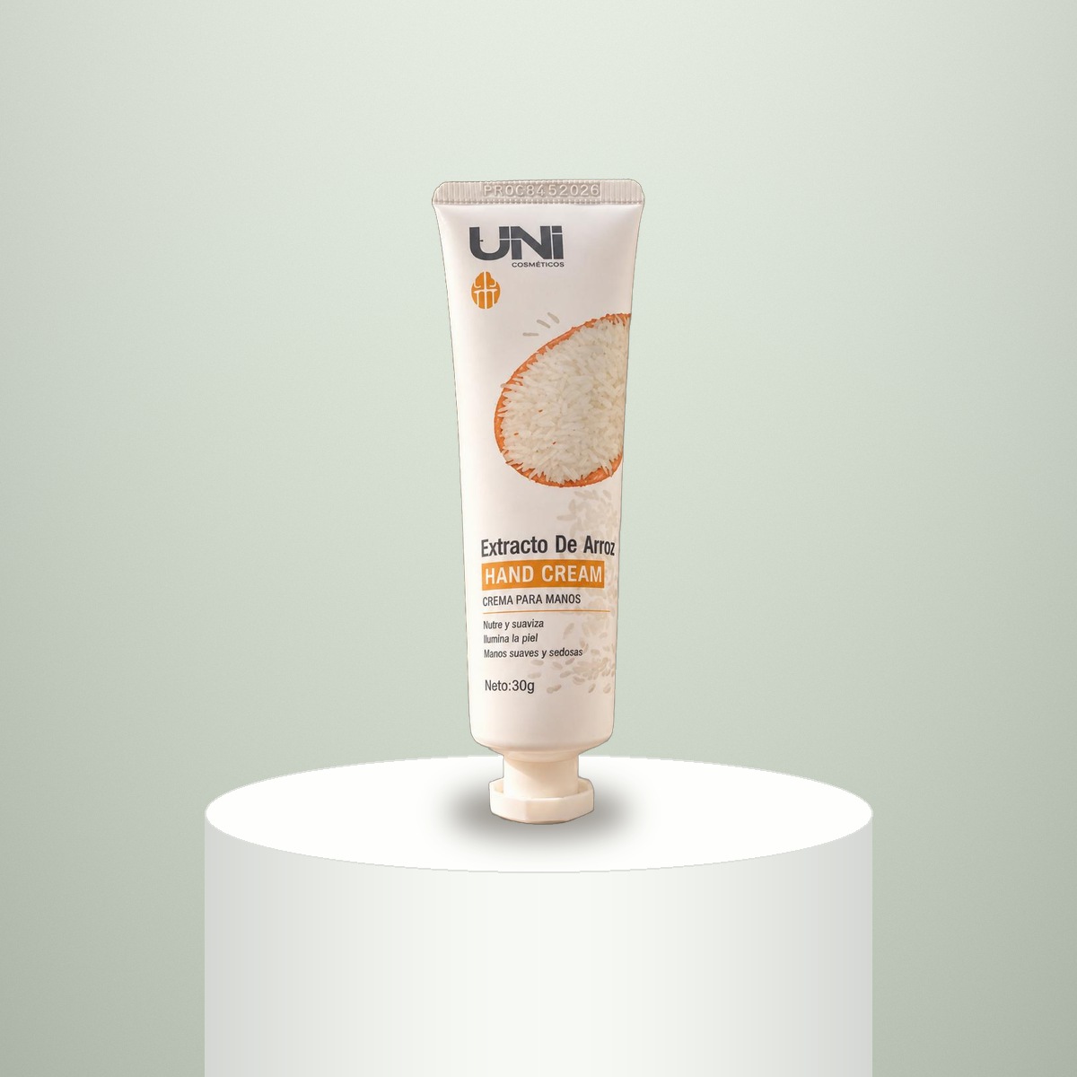 Crema de Manos UNI con Extracto de Arroz 30g