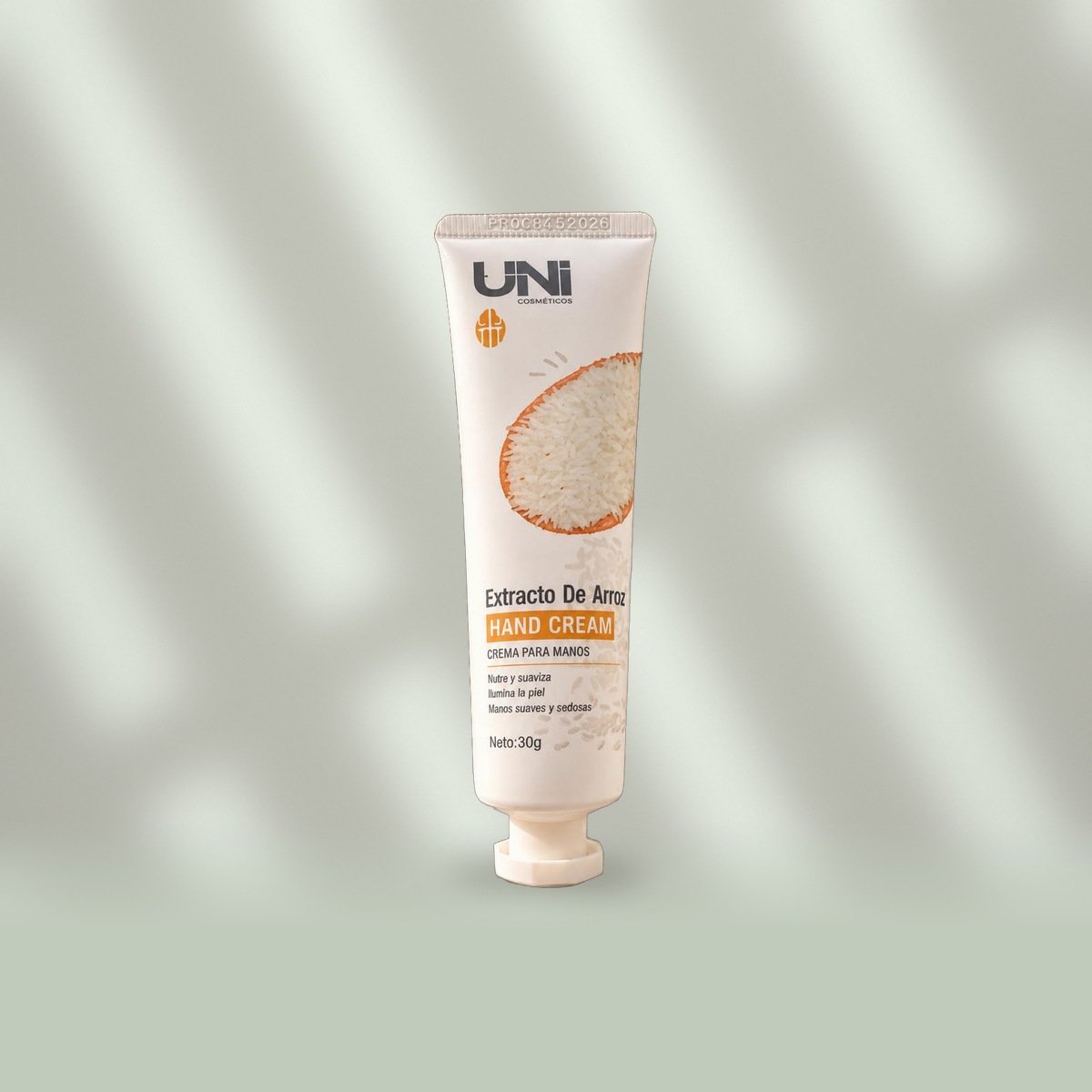 Crema de Manos UNI con Extracto de Arroz 30g