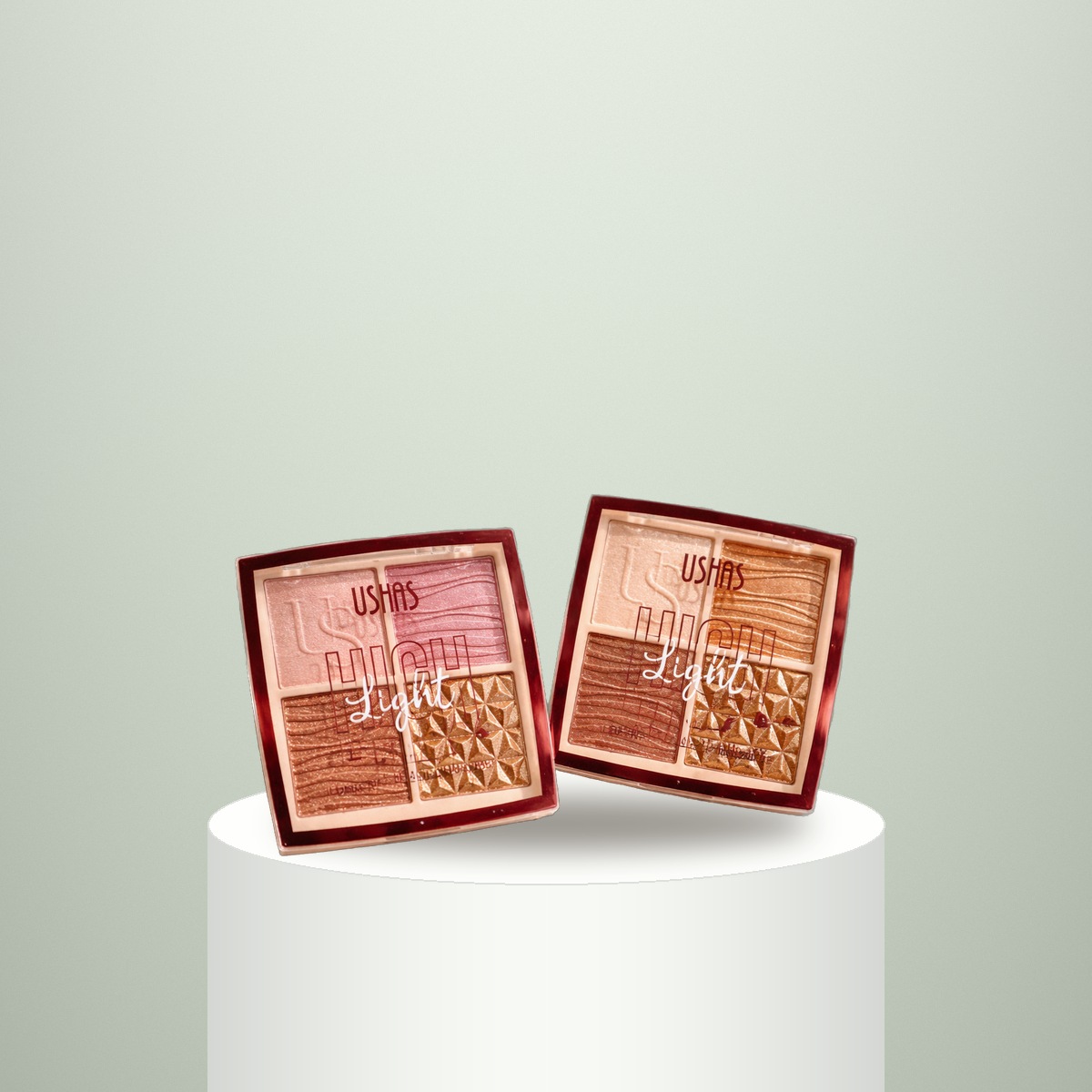 Paleta Iluminadora Ushas High Light 4 Tonos
