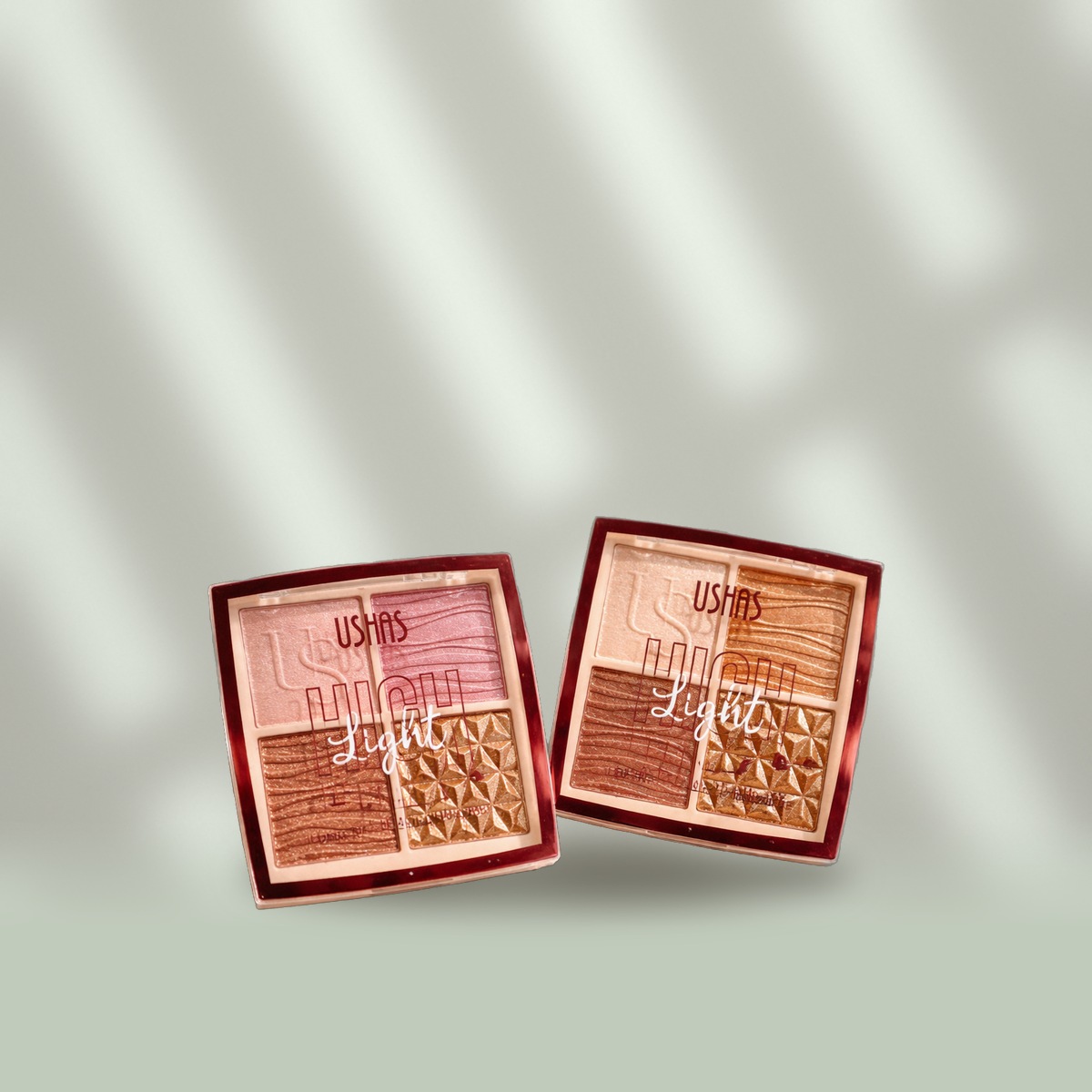 Paleta Iluminadora Ushas High Light 4 Tonos