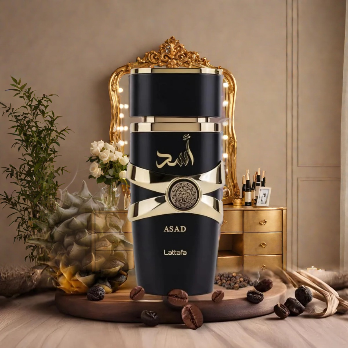 Perfume arabe asad negro kakaziyan 100ml