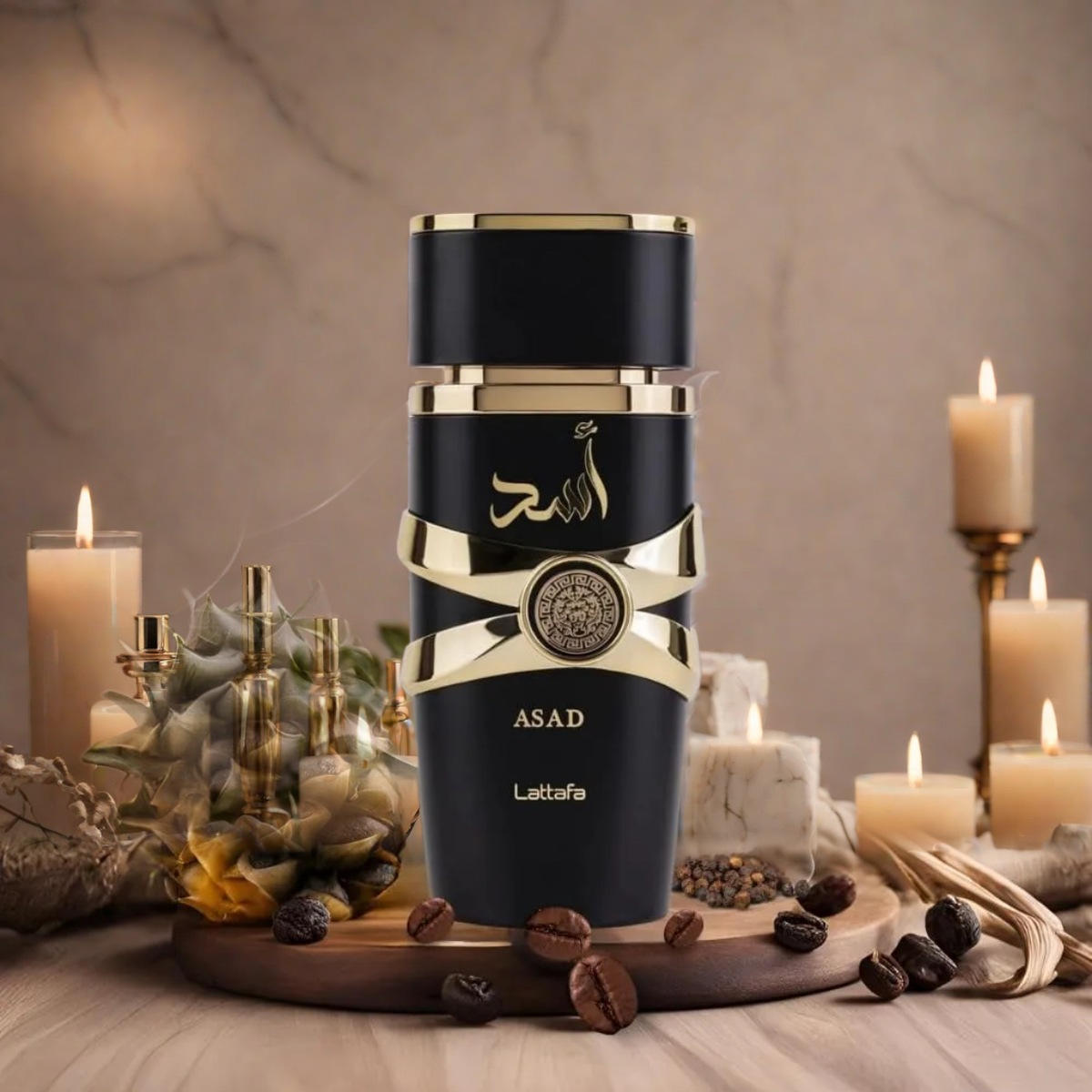 Perfume arabe asad negro kakaziyan 100ml
