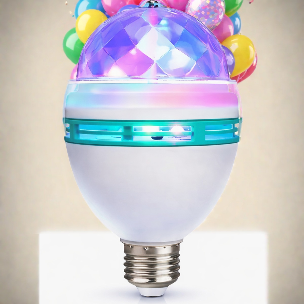 Lámpara Giratoria de fiesta multicolores