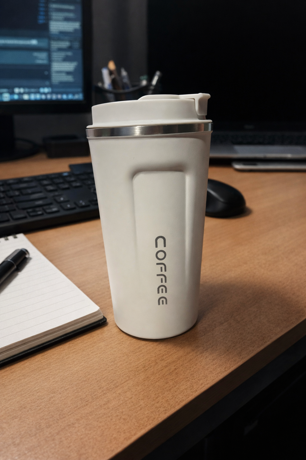 Vaso de medidor de temperatura coffee