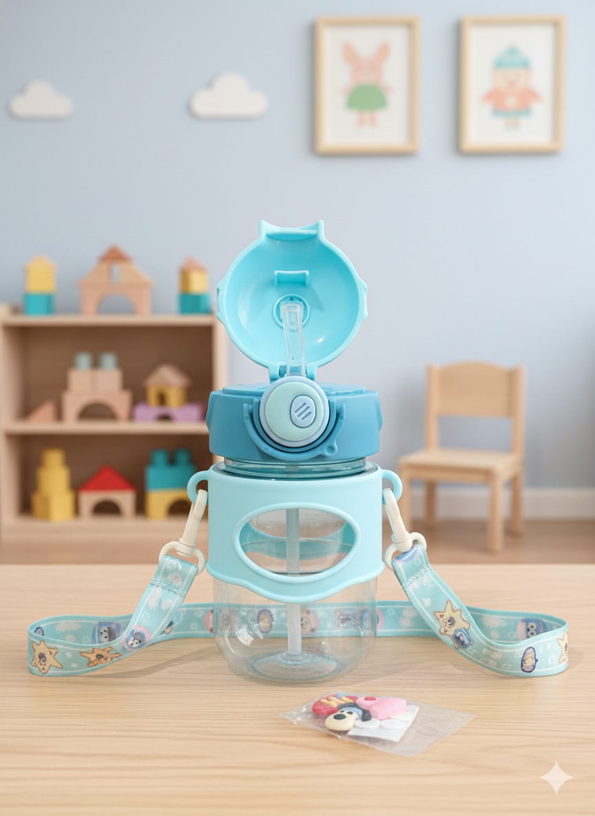 Botella con cabecitas