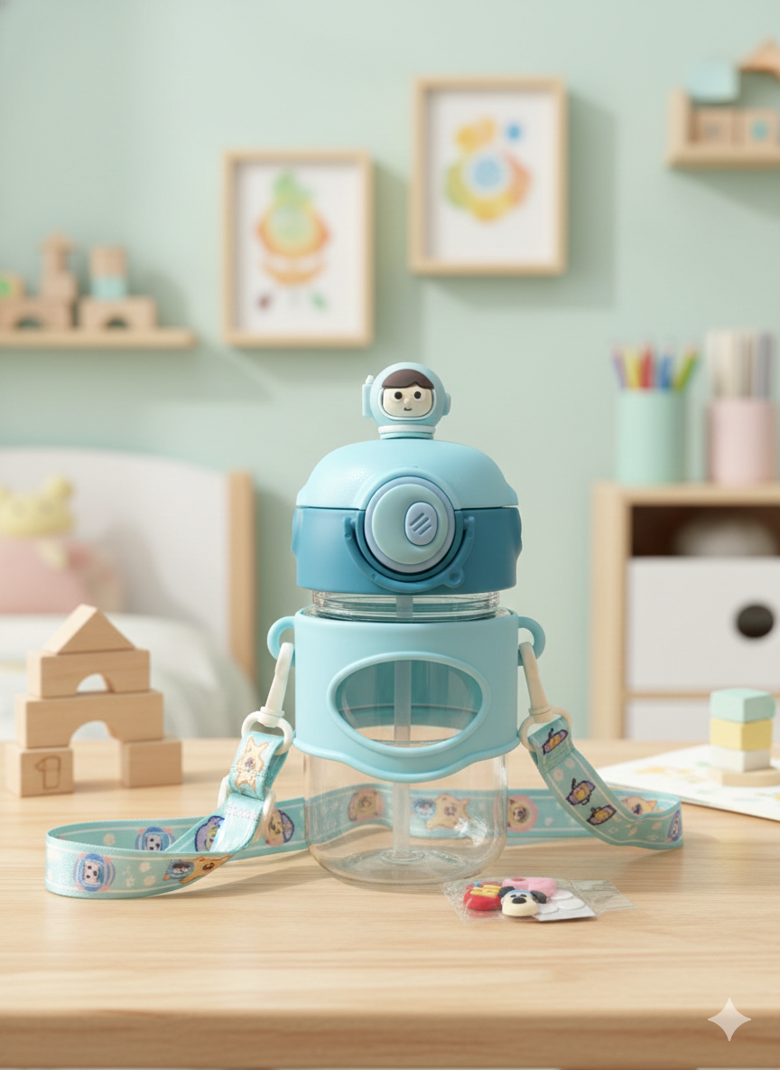 Botella con cabecitas