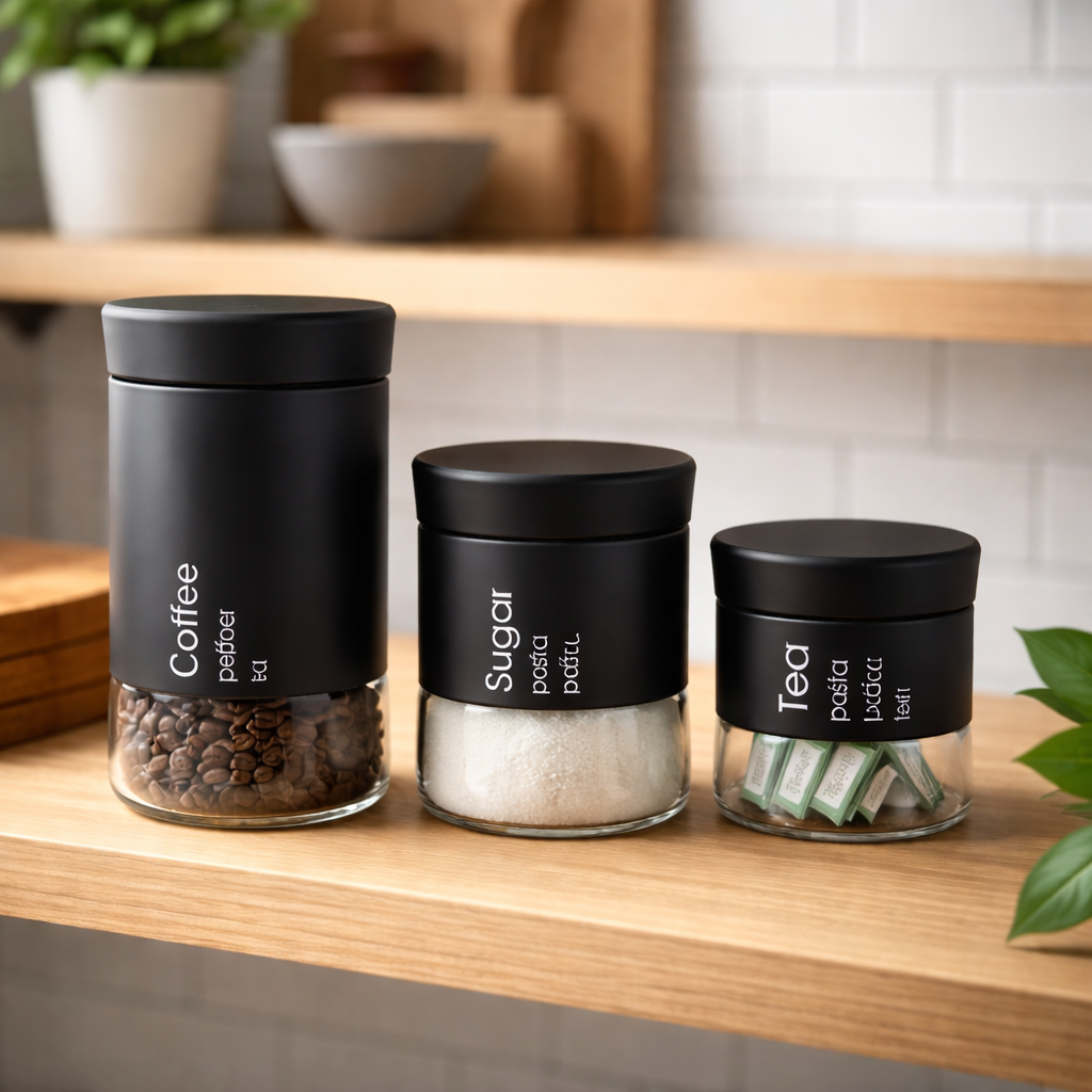 Frascos en juego de 3