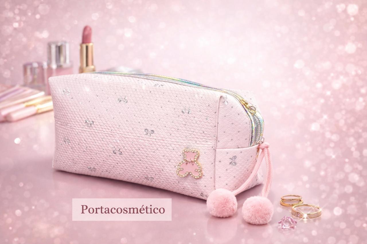 Porta cosméticos pink