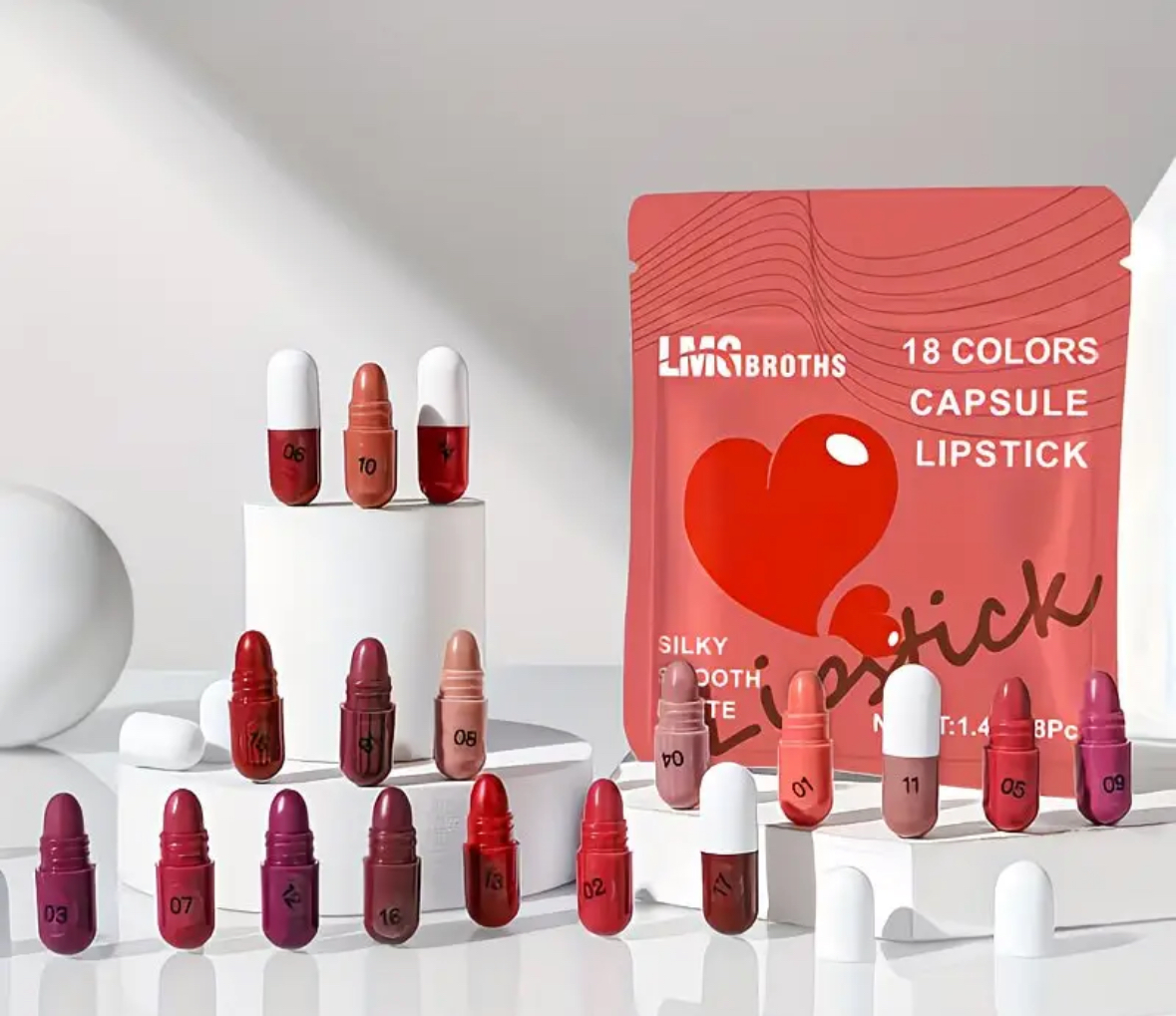 Mini labiales x18