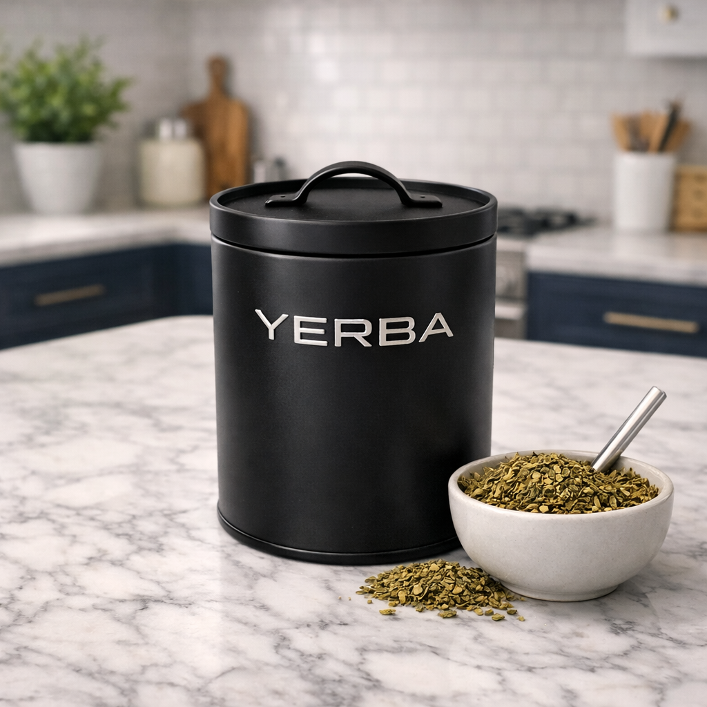 Tacho sugar y yerba -Diseño minimalista