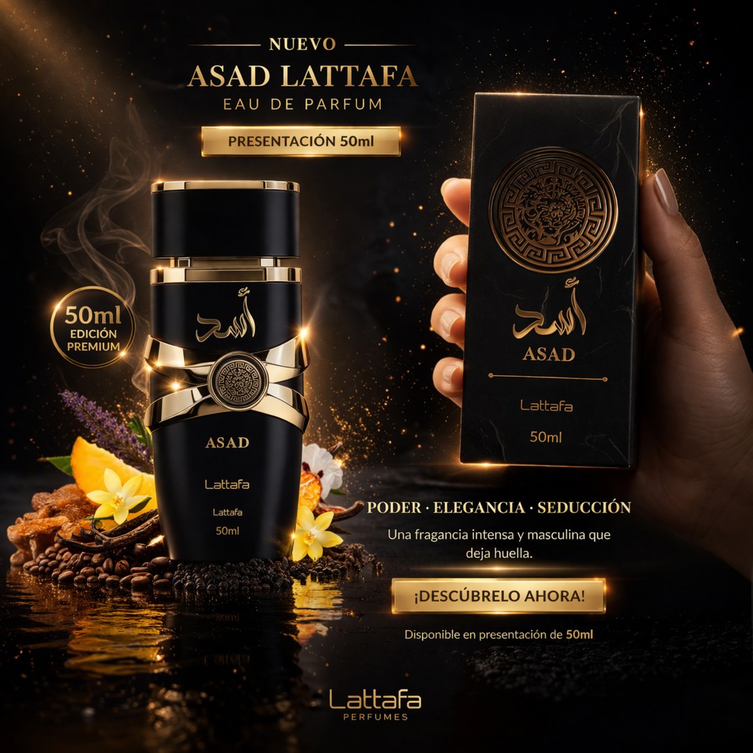 Perfume asad negro