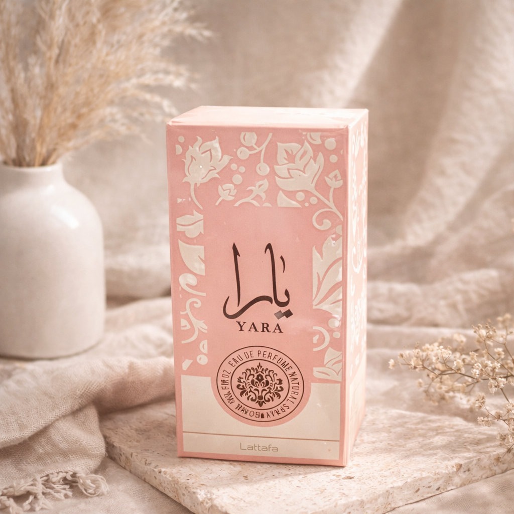 Perfume de Yara rosa