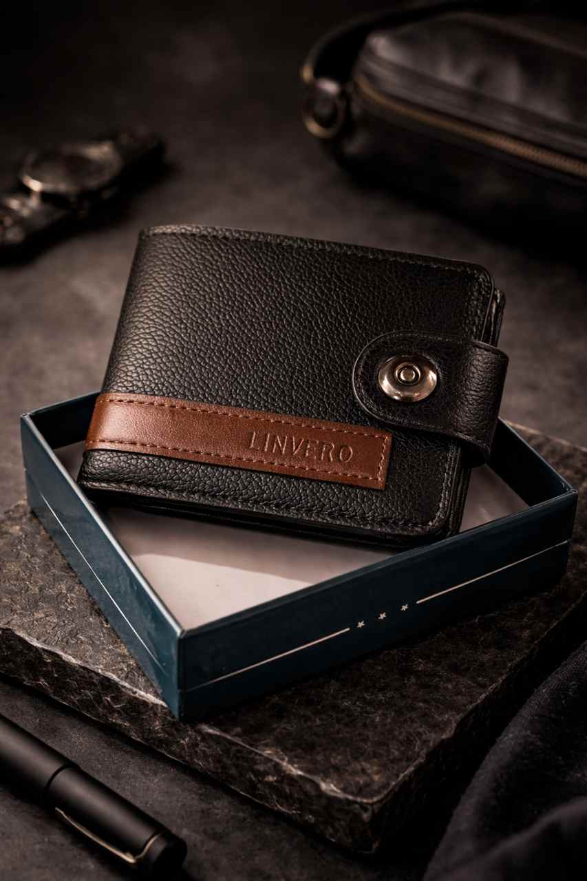 Billetera linvero con franja